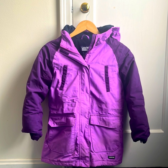 Lands' End Jackets & Coats Girls Parka Lands End 12 Poshmark